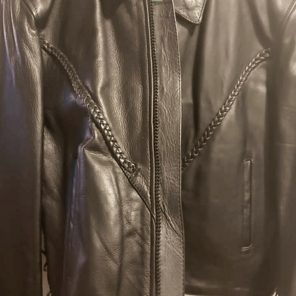 Leather Riding Jacket - Picture 3 of 8